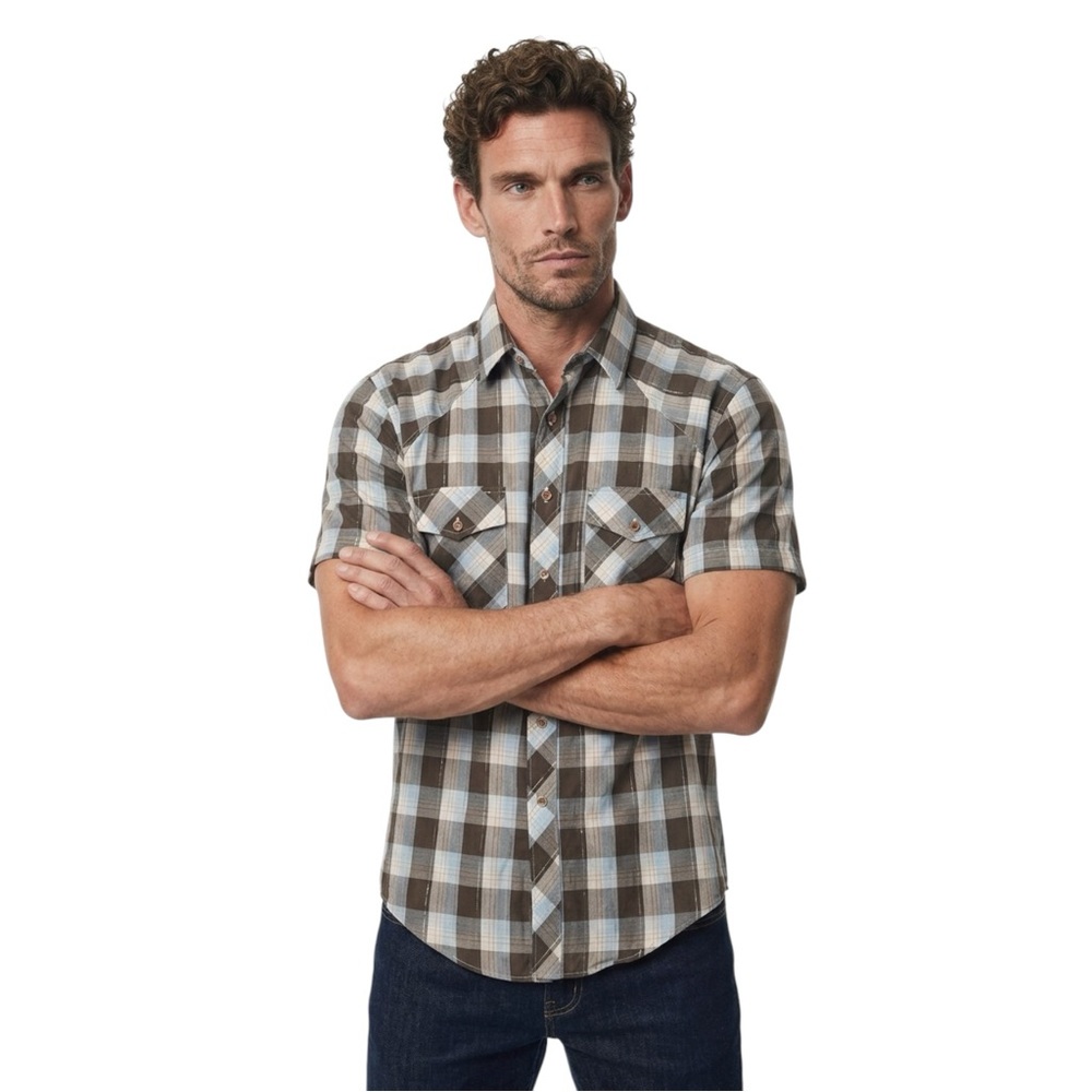 🪓Vintage Carter Club Plaid Shirt |‎ Men’s M | Cowboy Vibes, Punk Energy